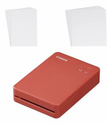 Canon SELPHY QX20 RD photo printer Dye-sublimation 287 x 287 DPI 2.8" x 3.3" [7.2x8.5cm] Wi-Fi (Canon SELPHY QX20 - Printer - colour - dye sublimation - 72 x 85 mm up to 0.66 min/page [colour] - ca...