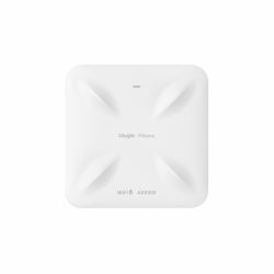Ruijie Networks RG-RAP2260[H] wireless access point White Power over Ethernet [PoE] (AX6000 Wi-Fi 6 dual-band Gigabit ceiling mount Indoor AP 2Ã 2.5 Gigabit LAN uplink ports built-in antennas du...