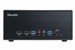 Shuttle XPС slim XPC slim Barebone XH610G2 - S1700, Intel H610, 1xDP, 2xHDMI, 2 PCIe Slots [1x 16X & 1x X1], 2x Intel LAN [1G + 2.5G], 8x USB, 1x 2.5", 3x M.2, 24/7 permanent operation (XH610G2 S1...