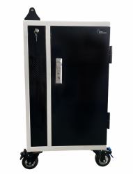 Power Technologies 15 Bay - Secure Vertical Basic Charging Cart (PT-VERT-GLIDE-15 15-Bay Secure)