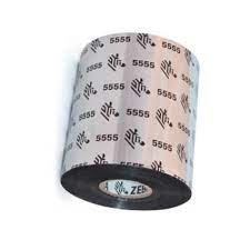 Zebra 5555 Wax/Resin thermal ribbon 30 m Black (RIBBON 5555 WAX/RESIN 110MM - 30 METERS CASSETTE BOX OF 10)