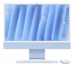 Apple iMac Apple M M4 59.7 cm [23.5"] 4480 x 2520 pixels All-in-One PC 16 GB 256 GB SSD macOS Sequoia Wi-Fi 6E [802.11ax] Blue (IMAC 24 M4 8/8/16 16GB 256GB - OE STD MT K - BLUE)