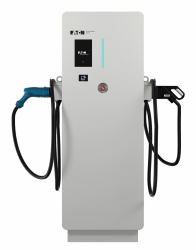 Eaton Green Motion DC 44 White Stainless steel Floor 3 Built-in display (GMDC 44kW DC charger CCS Eth 4G RFID)