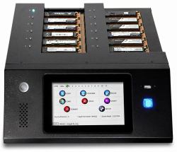 iStorage Kanguru KanguruClone 11 M.2 NVMe SSD Pro Duplicator|Supports Copying Up to 11 M.2 NVMe and M.2 SATA SSDs|Up to 25GB/min transfer rates|Powerful Erase and Disk Wipe Features |Standalone Sys...