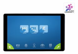 ATEN VK320 meeting room display 20.3 cm [8"] 1280 x 800 pixels IPS Black Plastic (ATEN VK320 - Touch panel - 8" - wired - 10/100/1000 Ethernet)