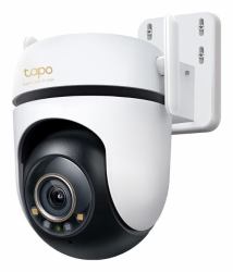 TP-Link Outdoor Pan/Tilt Security Wi-Fi Camera SPEC: 3K 5MP [2880x1620], 2.4 GHz, 2 × External Antennas, 1 × Ethernet Port, Horizontal 360º (OUTDOOR PAN/TILT SEC WI-FI CAMERA)