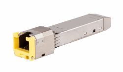 HPE Aruba Networking 1G SFP RJ45 100m Cat5e Transceiver (HPE Aruba Networking - SFP [mini-GBIC] transceiver module - 1GbE - 1000Base-T - RJ-45 - up to 100 m)