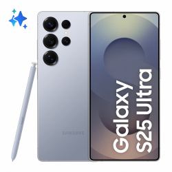 Samsung Galaxy S25 Ultra 17.5 cm [6.9"] Dual SIM Android 15 5G USB Type-C 12 GB 1 TB 5000 mAh Blue, Silver (Samsung Galaxy S25 Ultra - titanium si)