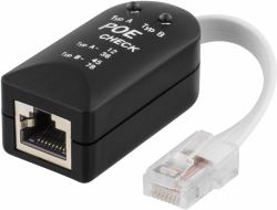Deltaco POE-101 network cable tester Black (DELTACO POE-101 - PoE-finder)