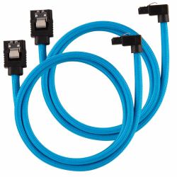 Corsair CC-8900285 SATA cable 0.6 m Black, Blue (CORSAIR Premium Sleeved - SATA-kabel -)