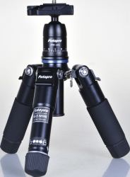 Rollei M5-Mini tripod Digital/film cameras 3 leg[s] Black, Blue (Fotopro M5-Mini stativ med ben)