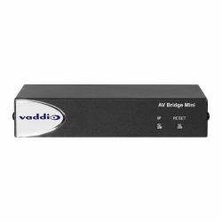Vaddio 999-8240-001 AV conferencing bridge 3840 x 2160 pixels Ethernet LAN Black (Vaddio AV Bridge Mini audio/video over)