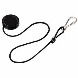 Hama Holder lens cap Digital camera Black (Hama objektivdÃ¦kselholder)