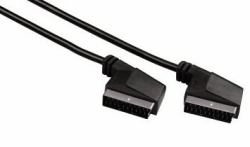 Hama 3.00m Scart SCART cable 3 m SCART [21-pin] Black (Hama video/audiokabel - 3 m)