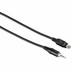 Hama 00005208 camera cable 0.68 m Black (Hama Connection Adapter Cable for Niko)