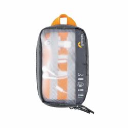 Lowepro GearUp Pouch Mini Purse Nylon, Polyester, Ripstop Grey, Orange (LOWEPRO Pouch GearUp Mini GL Dark Grey)