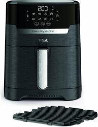 Tefal Easy Fry & Grill EY5058 Single 4.2 L Stand-alone 1550 W Hot air fryer Black (Tefal Airfryer EY5058 Easy Fry & Grill)
