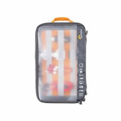 Lowepro GearUp Case Large Purse Nylon, Ripstop Grey, Orange (Lowepro GearUp Case Large - rejseorgan)
