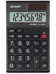 Sharp EL-310AN calculator Desktop Display Black, White (Sharp EL-310AN regnemaskine Desktop Sk)