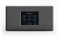 WyreStorm TS-280-EU meeting room display 7.11 cm [2.8"] (Wyrestorm - TS-280-EU - 2-Gang 2.8" Touchscreen Controller for Presentation Switcher Solutions)