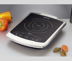 Rommelsbacher CT2020/IN hob Black, Silver Countertop Ceramic hob 1 zone[s] (Rommelsbacher CT 2020/IN - induktionsv)