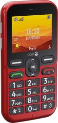 Doro Leva L11 6.1 cm [2.4"] 118 g Red Feature phone (DORO funktionstelefon - 17 MB - GSM)