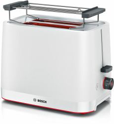 Bosch TAT3M121 toaster 4 slice[s] 950 W White (Bosch Toaster MyMoment 2-Slice 2Slice)