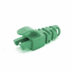 Cablenet RJ45 Snagless Strain Relief Flush Boot Green 6.5mm (50PK RJ45 C6 Snag SR Blade Boot Gn 6.5MM)