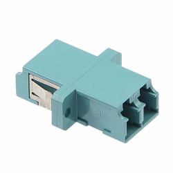 Cablenet OM3 LC Duplex Adaptor Aqua (CNL OM3 LC DX Adp Aq)