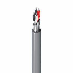 Cablenet 2 Pair 24AWG Screened LSOH CPR Eca Belden Equiv 9502 Cable Grey 100m (CNL 2pr 24AWG Bdn Eq 9502 Ls Gy 100m)