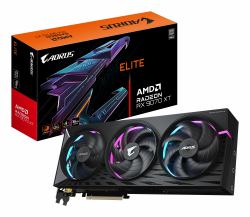 GIGABYTE AORUS Radeon RX 9070 XT ELITE 16G Graphics Card - 16GB GDDR6, 256bit, PCI-E 5.0, 3100 MHz Core Clock, 2 x DisplayPort, 2 x HDMI, GV-R9070XTAORUS E-16GD (GIGA VGA 16GB Radeon RX9070XT AORUS...