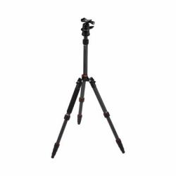 Rollei Compact Traveler No. 1 Carbon tripod Digital/film cameras 3 leg[s] Black (Rollei Compact Traveler No. 1 stativ m)