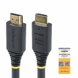 StarTech.com 10m [32.8ft] Active High Speed HDMI Cable, 4K 60Hz/1440p 144Hz, HDR10/HDCP 2.2/ARC, 18Gbps, UHD HDMI 2.0 Cord for TV/Monitor/Display, TPE Jacket (ACTIVE HIGH SPEED HDMI CABLE - 10M ACT...