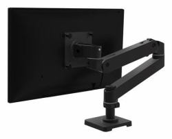 Ergotron LX Pro Series 45-682-292 monitor mount / stand 86.4 cm [34"] Desk Black (LX PRO ARM SINGLE DISPLAY DESK - MOUNT WCB)
