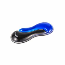 Kensington Slim Duo Gel Mouse/Trackball Wrist Rest - Blue (Kensington K62439WW Slim Duo Gel Mouse Trackball Blue Wrist Rest)