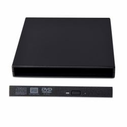 CoreParts MSE-ODD12.7 ODD enclosure Black (USB3.0 Portable Enclosure - for 12,7mm SATA ODD Tray - Tray models - Warranty: 12M)