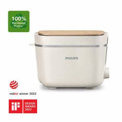 Philips Eco Conscious Edition HD2640/10 5000 Series Toaster (Philips HD 2640/10 100% biobasierter K)