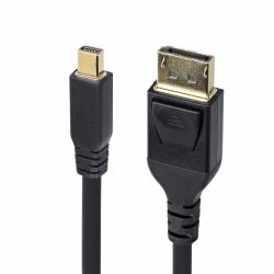 StarTech.com 10ft [3m] Mini DisplayPort to DisplayPort 1.4 Cable - 8K 60Hz/4K 120Hz HBR3 HDR, UHD mDP to DP 1.4 Cord, Ultra HD Monitor/Video Cable (MINI DISPLAYPORT TO DISPLAYPORT - 1.4 CABLE 8K HB...