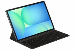 Samsung Book Cover Keyboard Slim - AI Key for Galaxy Tab S10 FE+ (AI KEYBOARD COVER SLIM S10FE+ BLK)