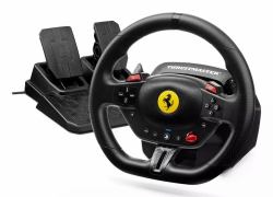 Thrustmaster T98-P Ferrari 296 GTB Black USB Steering wheel + Pedals Analogue / Digital PC, PlayStation 4, PlayStation 5 (Thrustmaster T98-P FERRARI 296 GTB)