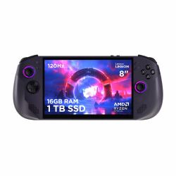 Lenovo Legion Go S 8ARP1 portable game console 20.3 cm [8"] 1 TB Touchscreen Wi-Fi Black (LEGION GO S RZ2GO 16GB 1TB STEAM)