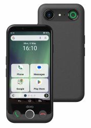 Doro Aurora A10 11.4 cm [4.5"] Dual SIM Android 14 4G USB Type-C 4 GB 64 GB 3000 mAh Graphite (DORO AURORA A10 GRAPHITE. NO CRADLE)