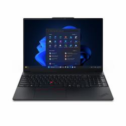 Lenovo ThinkPad E16 Gen 3 [Intel] Intel Core Ultra 5 225U Laptop 40.6 cm [16"] WUXGA 16 GB DDR5-SDRAM 512 GB SSD Wi-Fi 6E [802.11ax] Windows 11 Pro UK English Black (Lenovo ThinkPad E16 G3 U5-225U ...