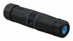 VALUE 21.99.3000 cable splitter/combiner Cable combiner Black, Blue (RJ45 KUPPLUNG GESCHIRMT KAT6 - OUTDOOR/INDUSTRIE)