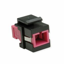 ROLINE 21.17.0055 fibre optic connector SC/SC Female (LWL KEYST.SC/SC SIMPLEX - MULTIMODE OM4)