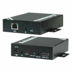 ROLINE HDMI Extender over Twisted Pair, Cat.5/6, chainable 100 m (HDMI EXTENDER VIA TP KABEL 100M - )