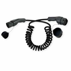 EV-LADEKABEL SPIRALE.TYP2.3-PH - 32A.22KW.5M