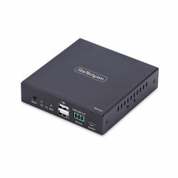StarTech.com HDMI KVM Receiver Over IP Network for the IH2006 Product Series, 4K 60Hz, Driverless, AVoIP, Includes Mounting Kit, Receiver Only (KVM RECEIVER OVER IP - - HDMI 4K 60HZ AVOIP RECEIVER ...