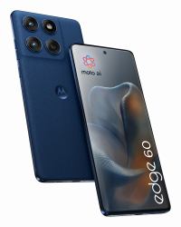 Motorola edge 60 16.9 cm [6.67"] Dual SIM Android 15 5G USB Type-C 12 GB 512 GB 5200 mAh Blue 