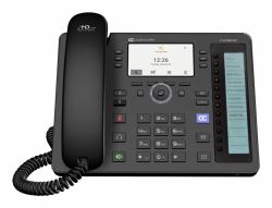 AudioCodes C436HD IP phone Black LCD Wi-Fi (TEAMS C436HD IP-PHONE POE GBE - BLACK WITH INTEGRATED DUAL BAND)